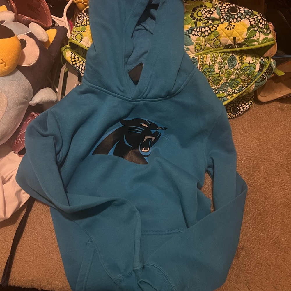 NFL Youth Blue Hoodie Carolina Panthers